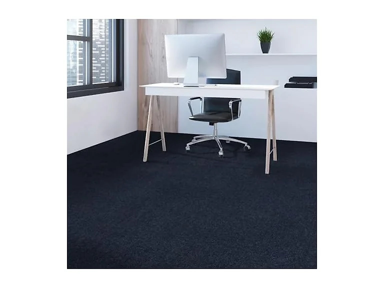 Mohawk Peel & Stick Carpet Tiles Navy
