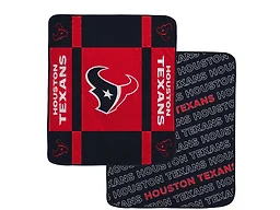 NFL Team Reversible Soft Blanket - Houston Texans
