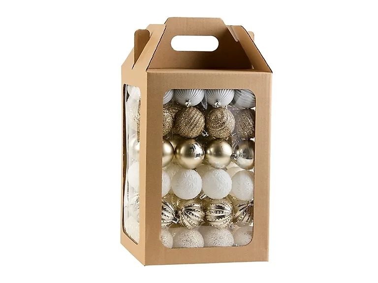 National Tree Company First Traditions - 19" White Xmas Ball