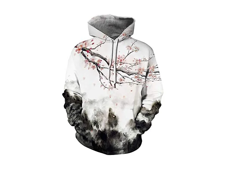 BarbedRose Women (Small-Medium) Digital Top Hoodie