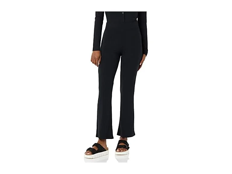 Amazon Essentials Women Wide Rib Flared Ankle Pant