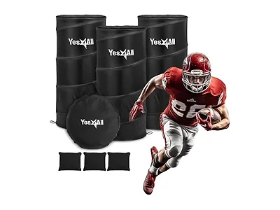 Yes4All Black Pop Up Defender, 3-Pack