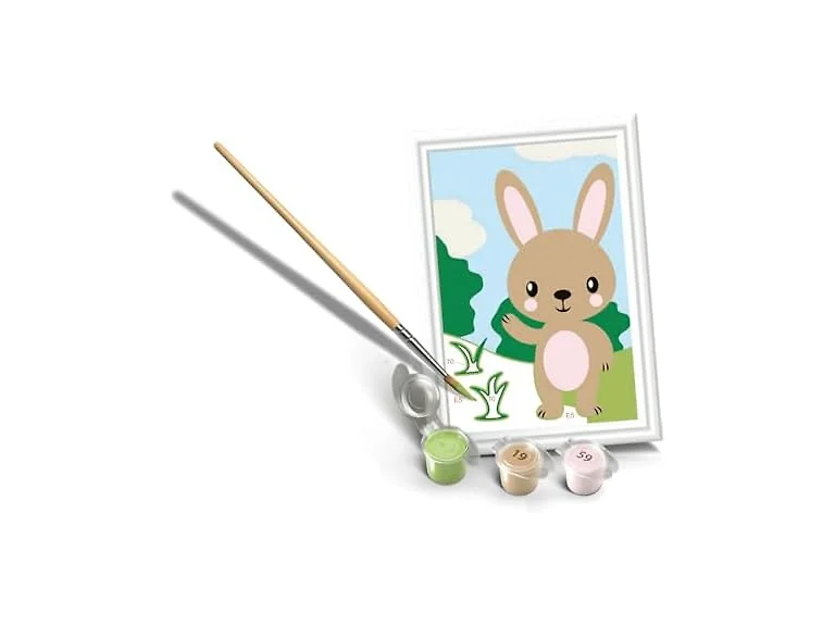 Ravensburger CreArt Cute Bunny Paint‑by‑Number Kit