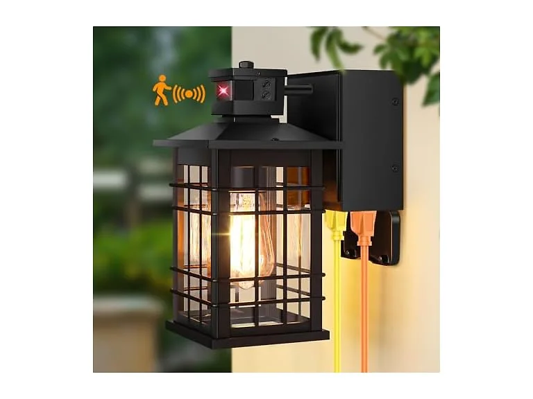 Kondras Motion Sensor Porch Light GFCI
