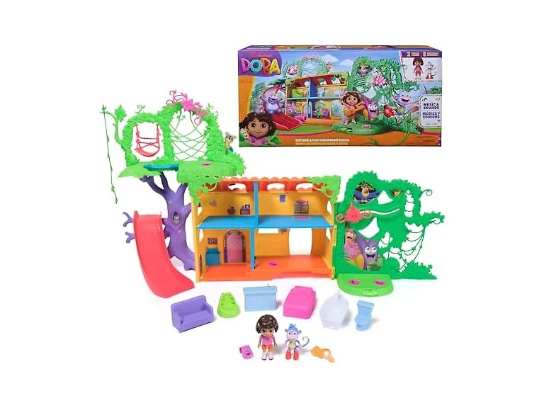 Dora, Explore & Play Rainforest Casita Playset