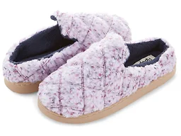 Floopi FLOOPI-404-LVD-S Small Womens Fluffy Sherpa Clog Slipper Lavender