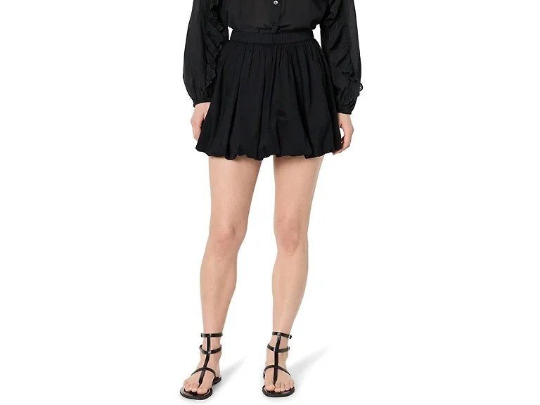 The Drop Women (S) Lillie Bubble Hem Cotton Skirt