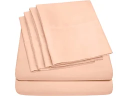 Deluxe Solid Microfiber Sheet Set