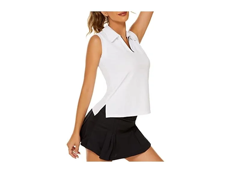 Hotloox Women (L) Golf Tops Sleeveless UV Tanks