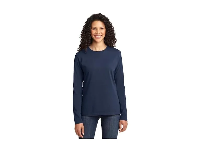 Port & Co Women (M) Mpany Ladies Long Sleeve Tee