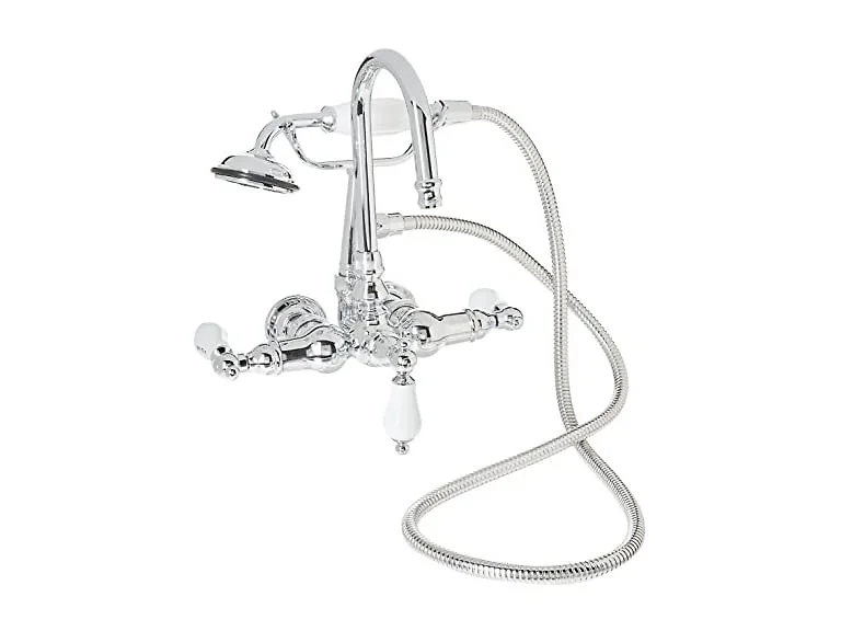 Kingston Brass Vintage Wall Mount Clawfoot Tub Filler