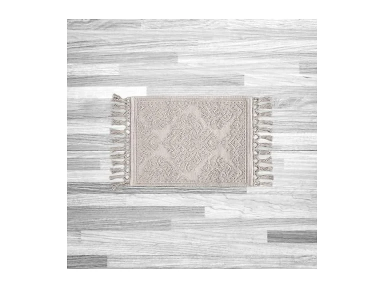Jean Pierre - Ricardo Bath Mat, Woven Fringe