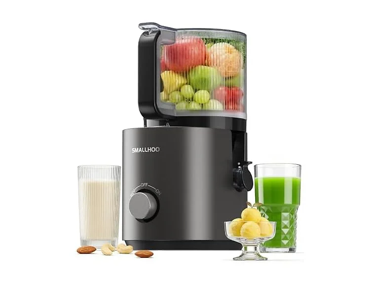 SMALLHOO 3-in-1 Cold Press Juicer 120oz