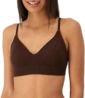 Maidenform Women's M Rib Seamless Bralette, Soft Wireless Pullover Bra, Convertible Straps