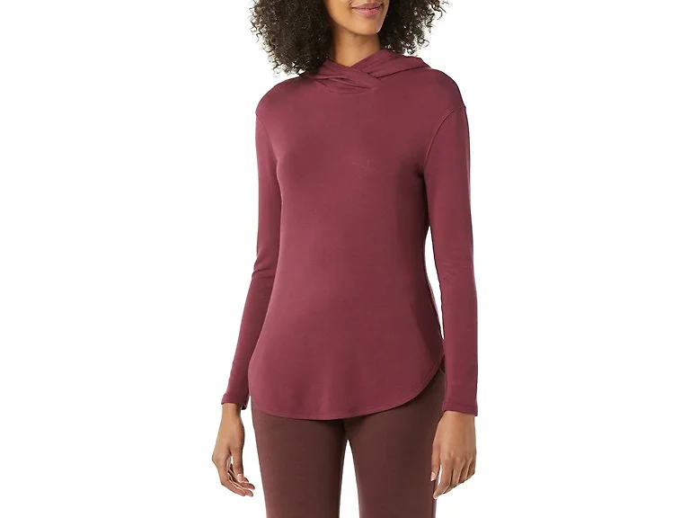 Amazon Essentials Women (S) Pullover Dark Burgundy