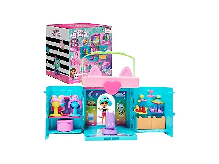 Dreamworks Gabby’s Dollhouse, Dress-Up Closet Portable Playset