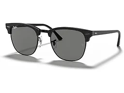 Ray-Ban RB3016 1305B1 51 51-21-145 Ray-Ban RB3016 Clubmaster Classic Square Sunglasses Black/GREY GRADIENT