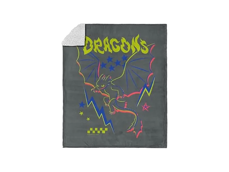 How to Train Your Dragon Sherpa Throw