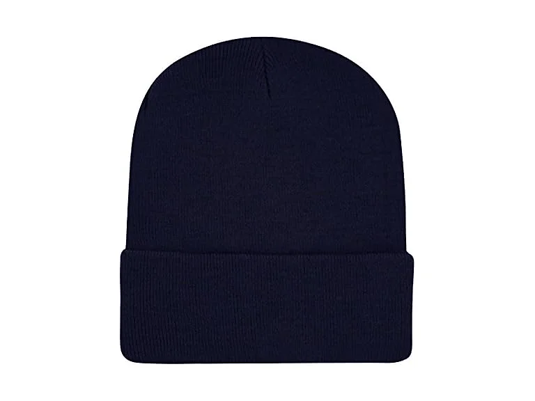 E-Flag (OS) Plain Knit Cap Cold Winter Beanie