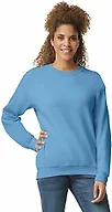 Gildan Adult Fleece Crewneck Sweatshirt, Style G18000, Multipack, Carolina Blue (1-Pack), X-Large