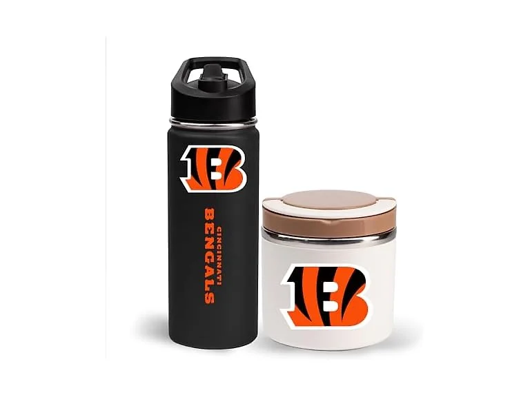 CINCINNATI BENGALS 18oz Water Bottle Container