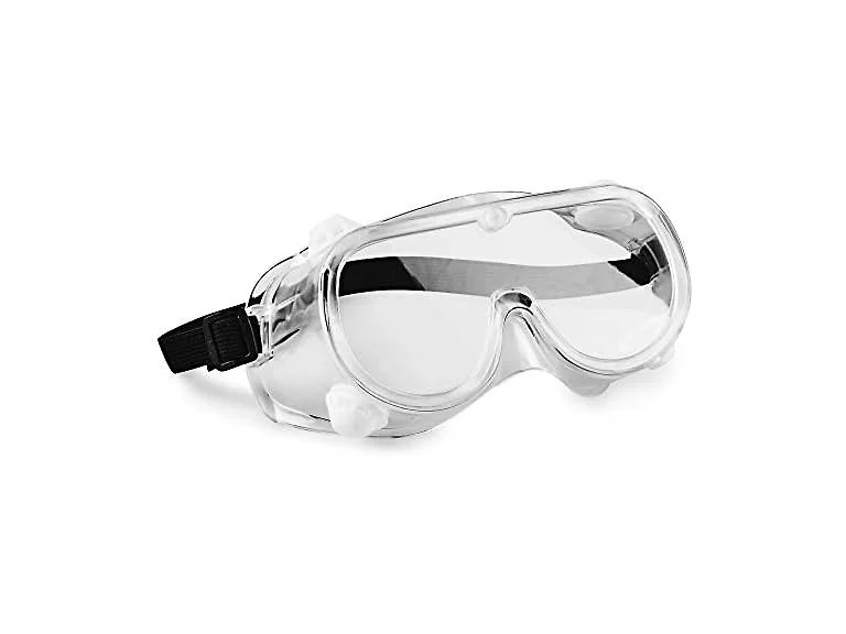 Pack of 10 Clear Safety Goggles