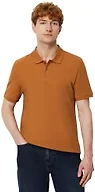 Amazon Essentials Men's Slim-Fit Short-Sleeve Cotton Pique Polo Shirt, Caramel, XX-Large