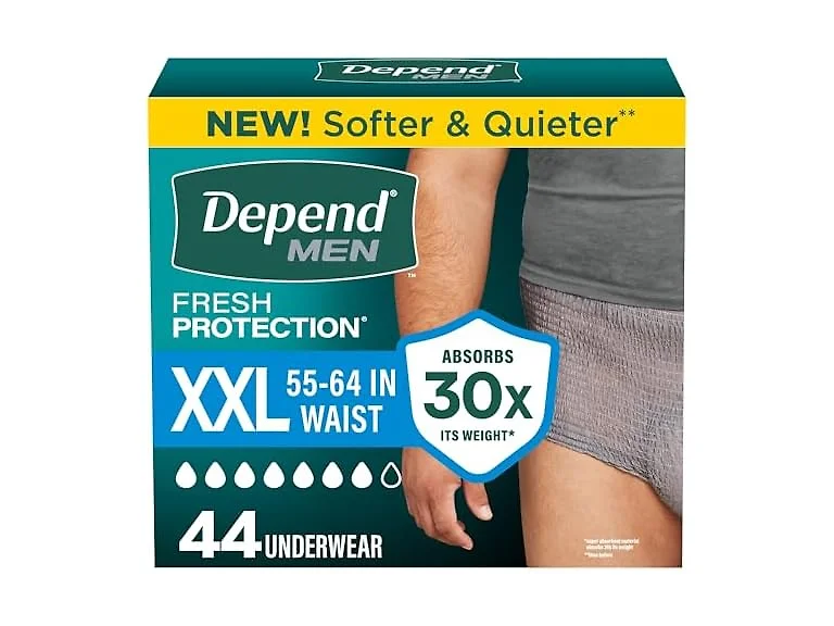 Depend | Fresh Protection Adult 44 Count