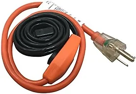 Frost King HC3A Automatic Electric Heat Kit Heating Cables, 3 Feet, Black