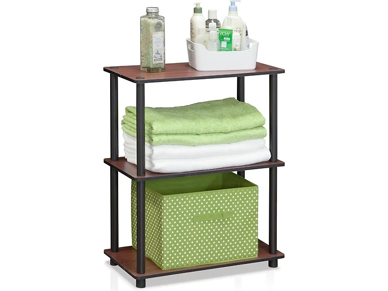 Furinno Turn-N-Tube 3-Tier Corner Shelf