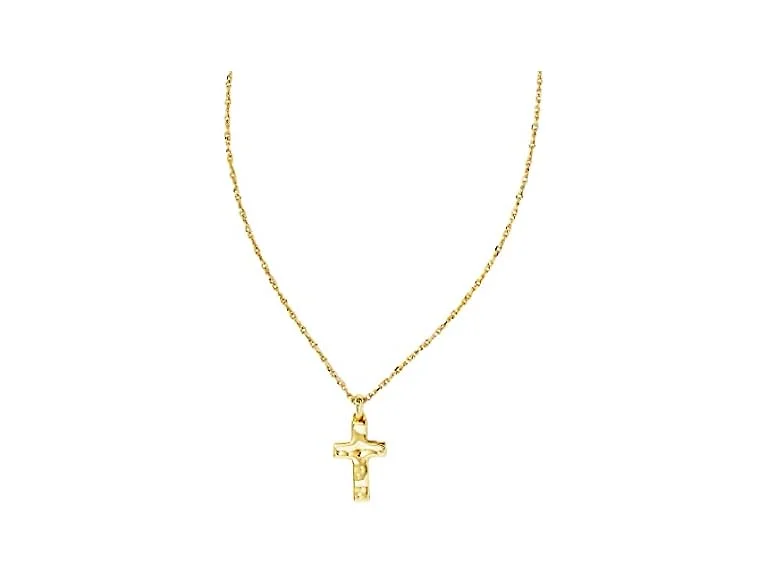 Womens Cross Pendant Necklace
