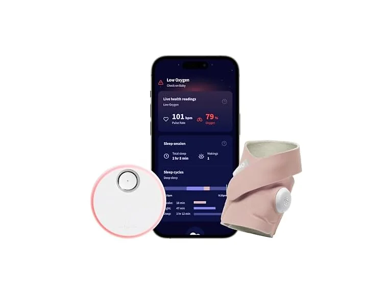 Owlet Dream Sock – Smart Wearable Baby Monitor- Choose Color