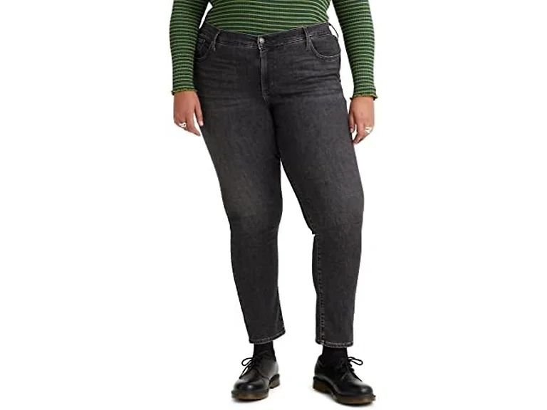 Levi's Women (38) Jeans Design Black Worn in
