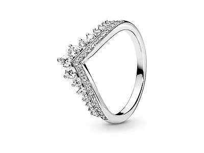 PANDORA Princess Wishbone Ring - Size 5, No Gift Box