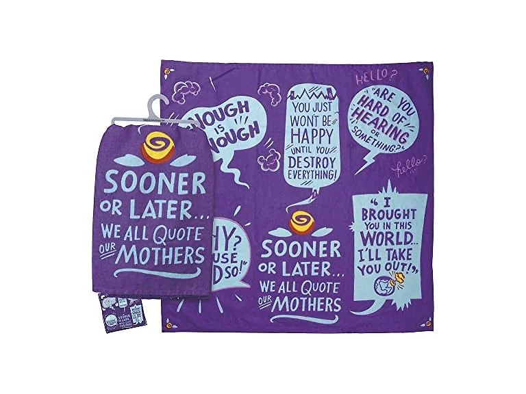 Primitives 104471 Dish Towel - We All Quote Our Mothers