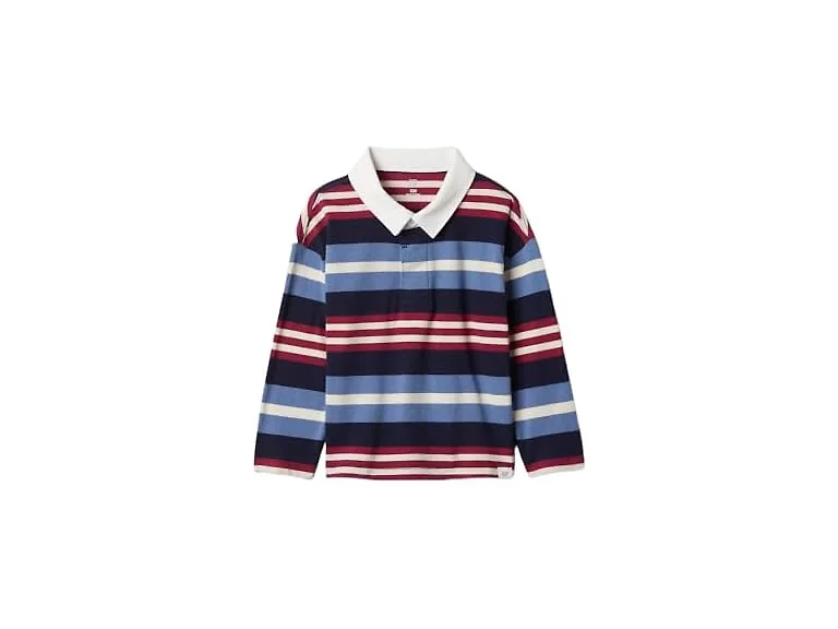 GAP Boys Long Sleeve Rugby Polo