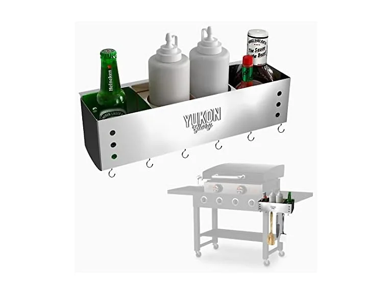 Yukon Glory Stainless Steel Griddle Caddy