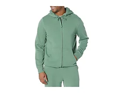 Amazon Essentials Men's Long-Sleeve French Terry Full-Zip Hoodie Sweatshirt (Available in Big & Tall), Sage Green, Small