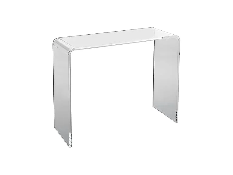 Acrylic Console Table, Clear Acrylic End Table