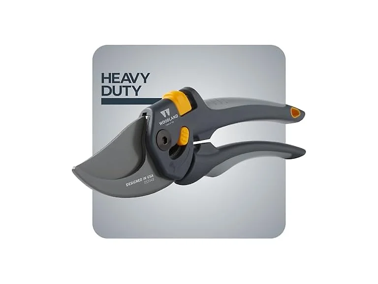 Woodland Tools Co. Heavy Duty Bypass Pruning Shears – 5/8"