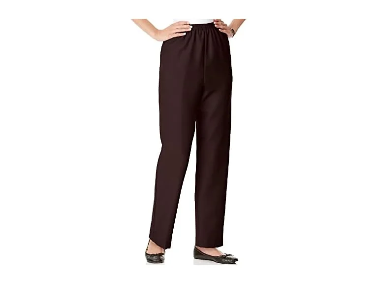 Alfred Dunner Women (8 Petite) Polyester Pants