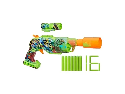 NERF Zombie Driller Blaster 16-Dart