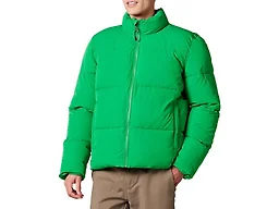 Amazon Essentials Men's Mock Neck Heavyweight Puffer Coat, Green, Medium