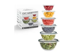 COOK WITH COLOR DD-CHN-YGSAL12 GRY 12 Pc Glass