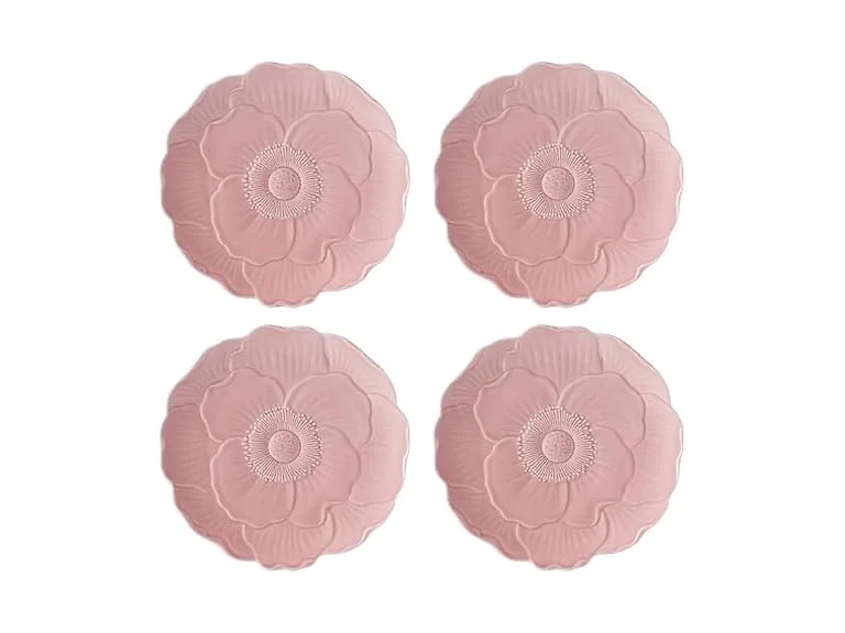 Lenox Butterfly Meadow Pink 4-Piece Accent Plates