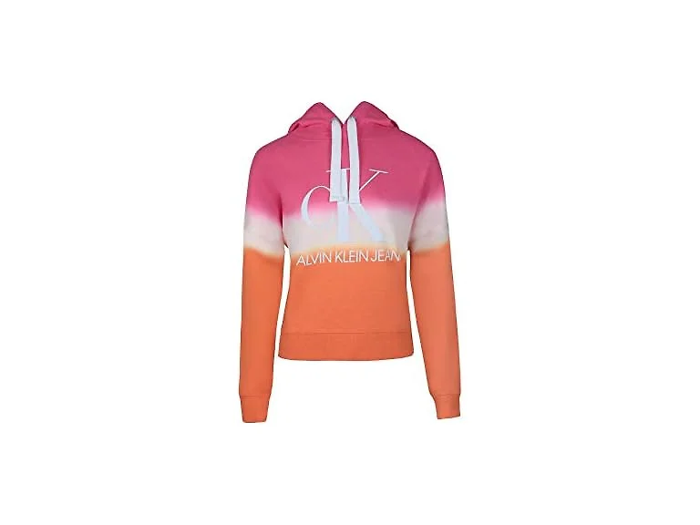 Calvin Klein Women (M) Jeans Monogram Logo Hoodie