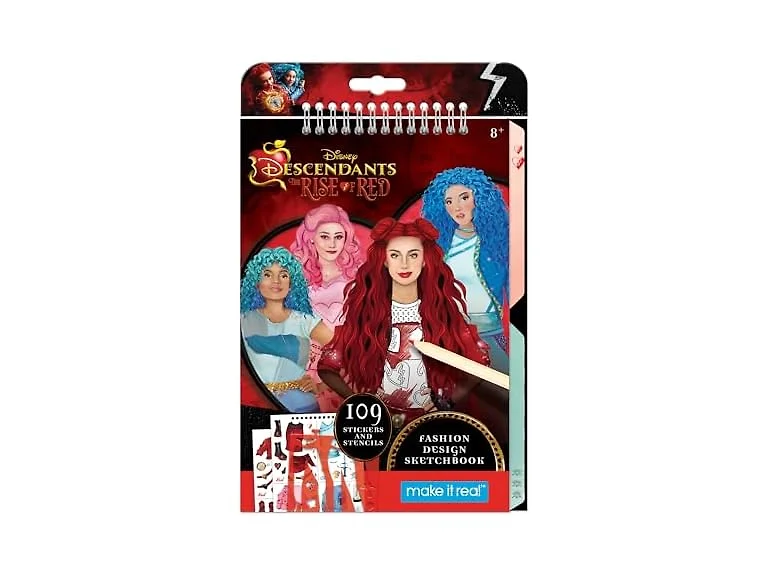 Descendants 4 Rise of Red Fashion Design Sketchbook