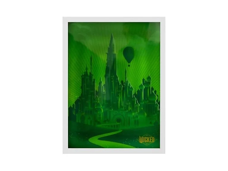 Wicked Emerald City Revealing Image Mirror