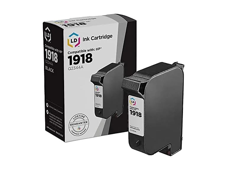 LD Products Remanufactured Ink Replacement for HP No. 1918 Q2344A (Black)