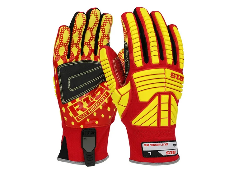 PIP 87015/3XL 3XL R15 RIGGER GLOVE WITH CUT RESISTANT Red